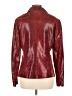Andrew Marc 100% Triacetate Metallic Red Blazer Size M - photo 2