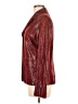 Andrew Marc 100% Triacetate Metallic Red Blazer Size M - photo 5