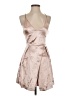 Mustard Seed 100% Polyester Metallic Tan Cocktail Dress Size XS - photo 1