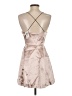 Mustard Seed 100% Polyester Metallic Tan Cocktail Dress Size XS - photo 2