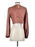 Sophie Rue Brown Long Sleeve Blouse Size S - photo 2