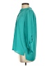 a.n.a. A New Approach 100% Polyester Teal Long Sleeve Blouse Size S - photo 5