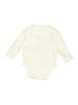 Banana Republic Ivory Long Sleeve Onesie Size 6-12 mo - photo 2