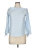 Unbranded Blue 3/4 Sleeve Blouse Size M - photo 1