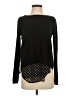 Verve Black Long Sleeve Top Size S - photo 1