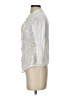 Shein 100% Polyester White 3/4 Sleeve Blouse Size 4 - photo 5
