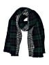 Unbranded Plaid Green Scarf One size - photo 1