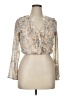 American Rag Cie 100% Polyester Tan 3/4 Sleeve Blouse Size XL - photo 1