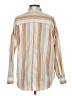 BDG Stripes Tan Long Sleeve Button-Down Shirt Size XS - photo 2
