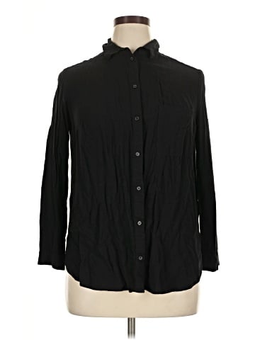 Divided by H&M Long Sleeve Button-Down Shirt (view 1)