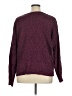 Unbranded 100% Polyester Hearts Burgundy Purple Pullover Sweater Size XL - photo 2