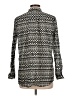 H&M Chevron-herringbone Black Long Sleeve Button-Down Shirt Size 10 - photo 2