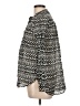 H&M Chevron-herringbone Black Long Sleeve Button-Down Shirt Size 10 - photo 5