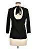 Eccoci Black Silk Pullover Sweater Size M - photo 2