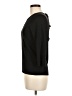 Eccoci Black Silk Pullover Sweater Size M - photo 5