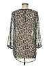 Daniel Rainn 100% Polyester Gray 3/4 Sleeve Blouse Size M - photo 2