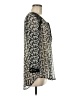 Daniel Rainn 100% Polyester Gray 3/4 Sleeve Blouse Size M - photo 4