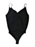 Express 100% Polyester Black Bodysuit Size S - photo 1