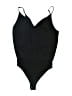 Express 100% Polyester Black Bodysuit Size S - photo 2