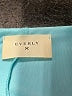 Everly 100% Polyester Print Blue Casual Dress Size S - photo 7
