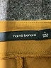 Harve Benard Solid Brown Casual Pants Size S - photo 4