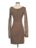 Express Metallic Brown Cocktail Dress Size XS - photo 2