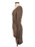 Express Metallic Brown Cocktail Dress Size XS - photo 5