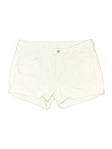 &Denim by H&M Khaki Shorts (view 1)