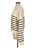 Unbranded 100% Acrylic Stripes Ivory Pullover Sweater Size L - photo 5