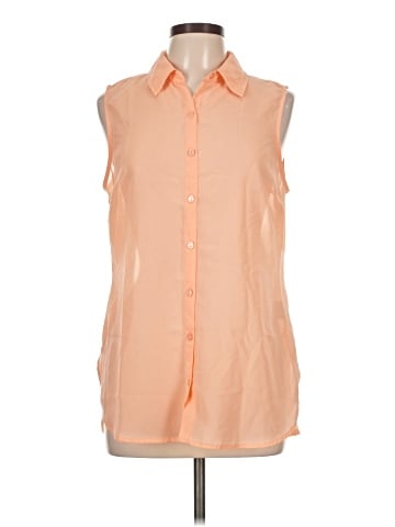 Attention Sleeveless Blouse (view 1)