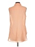 Attention 100% Polyester Orange Sleeveless Blouse Size L - photo 2
