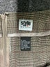 Style Plaid Brown Formal Skirt Size 8 - photo 4