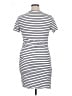 BTFBM Stripes White Casual Dress Size XL - photo 2