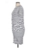 BTFBM Stripes White Casual Dress Size XL - photo 5
