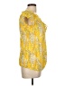 Old Navy Yellow Short Sleeve Blouse Size L - photo 4