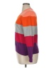 Liz Claiborne 100% Cotton Color Block Purple Pullover Sweater Size XL (petite) - photo 5