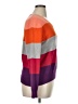 Liz Claiborne 100% Cotton Color Block Purple Pullover Sweater Size XL (petite) - photo 4