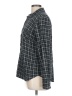 Merona 100% Cotton Plaid Gray Long Sleeve Button-Down Shirt Size L - photo 5