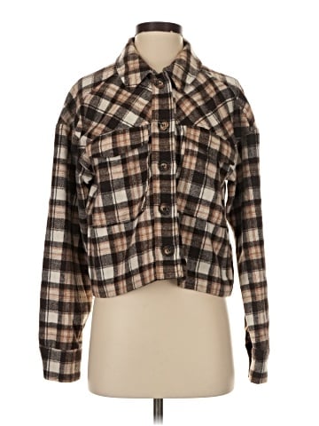 LA Hearts Long Sleeve Blouse (view 1)