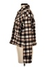 LA Hearts 100% Polyester Plaid Brown Long Sleeve Blouse Size XS - photo 5