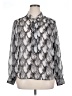Worthington 100% Polyester Silver Long Sleeve Blouse Size 0X - photo 1