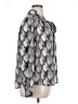 Worthington 100% Polyester Silver Long Sleeve Blouse Size 0X - photo 4