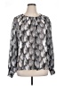 Worthington 100% Polyester Silver Long Sleeve Blouse Size 1X - photo 1