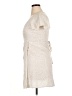 Primark 100% Viscose Metallic Ivory Cocktail Dress Size M - photo 5