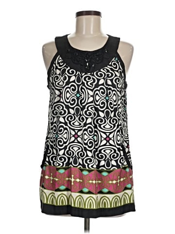 Nicole by Nicole Miller Sleeveless Blouse (view 1)