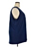 Nikki Poulos Blue Sleeveless T-Shirt Size 3X - photo 4