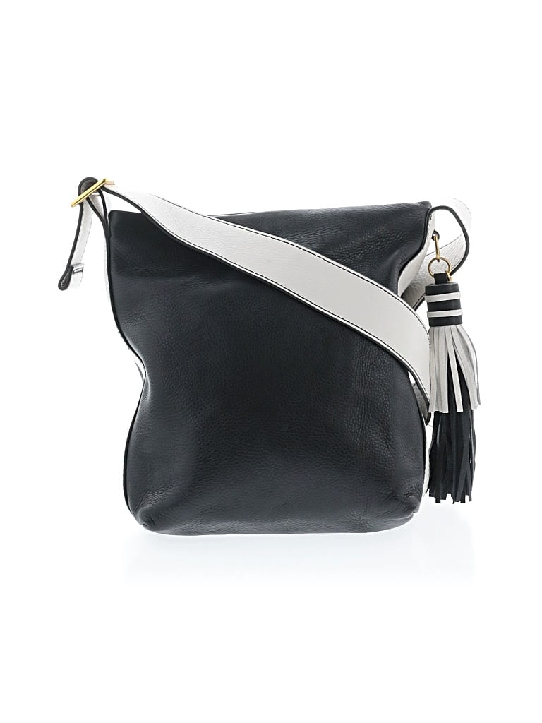 Pre-owned Hobo Bag Leather Crossbody Bag In Black