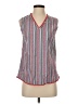 Solitaire Red Sleeveless Blouse Size S - photo 1
