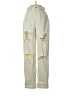 ASOS Design 100% Cotton Graphic Gold Jeans Size 25 waist - photo 1