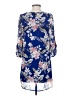 Lulus 100% Polyester Floral Blue Casual Dress Size XS - photo 2